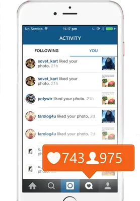 Free Instagram Followers android App screenshot 1